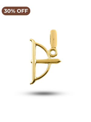 Pingente Ofá (19mm) - Banhado a Ouro e Verniz Italiano