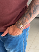 Conjunto Chapéu de Malandro: Pulseira + Corrente C/ Pingente - Banhado a Ouro e Verniz Italiano