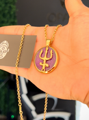 Corrente Elo Português (1,5mm) 50, 60 ou 70 cm - Banhada a Ouro e Verniz Italiano