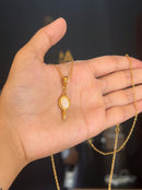 Corrente Elo Português (1mm) de 50, 60 ou 70 cm - Banhada a Ouro e Verniz Italiano