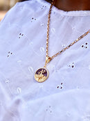 Corrente Cartier Elo Chapado (3mm) 50, 60 ou 70 cm - Banhada a Ouro e Verniz Italiano