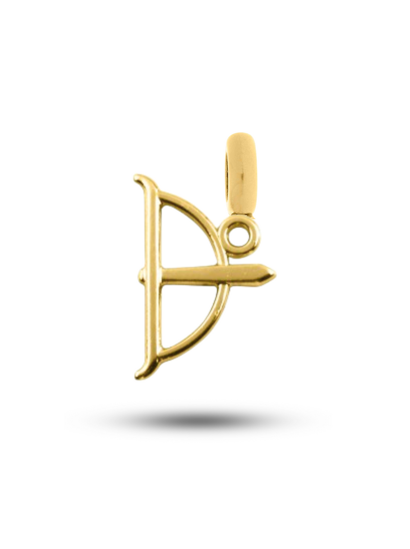 Pingente Ofá (19mm) - Banhado a Ouro e Verniz Italiano