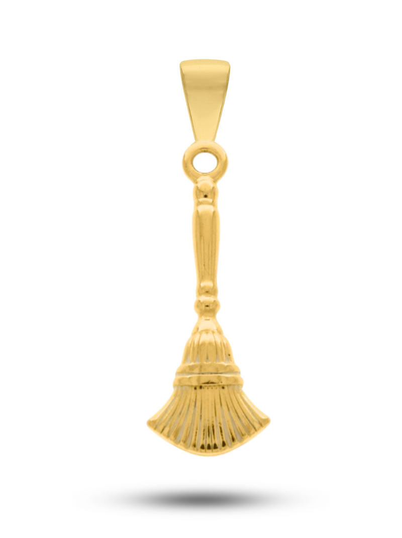Pingente Xaxará (10mm) - Banhada a Ouro e Verniz Italiano