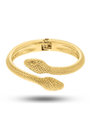 Pulseira Serpente 69mm Banhado a Ouro com Verniz Italiano