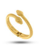 Pulseira Serpente 69mm Banhado a Ouro com Verniz Italiano