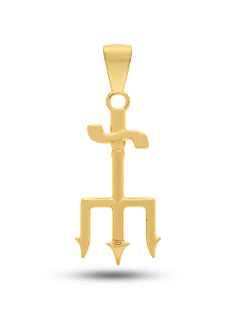 Pingente Tridente de Exú para Proteção (33mm)