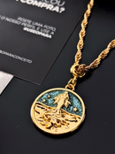 Corrente Cordão Baiano (2mm) 50, 60 ou 70 cm - Banhada a Ouro e Verniz Italiano